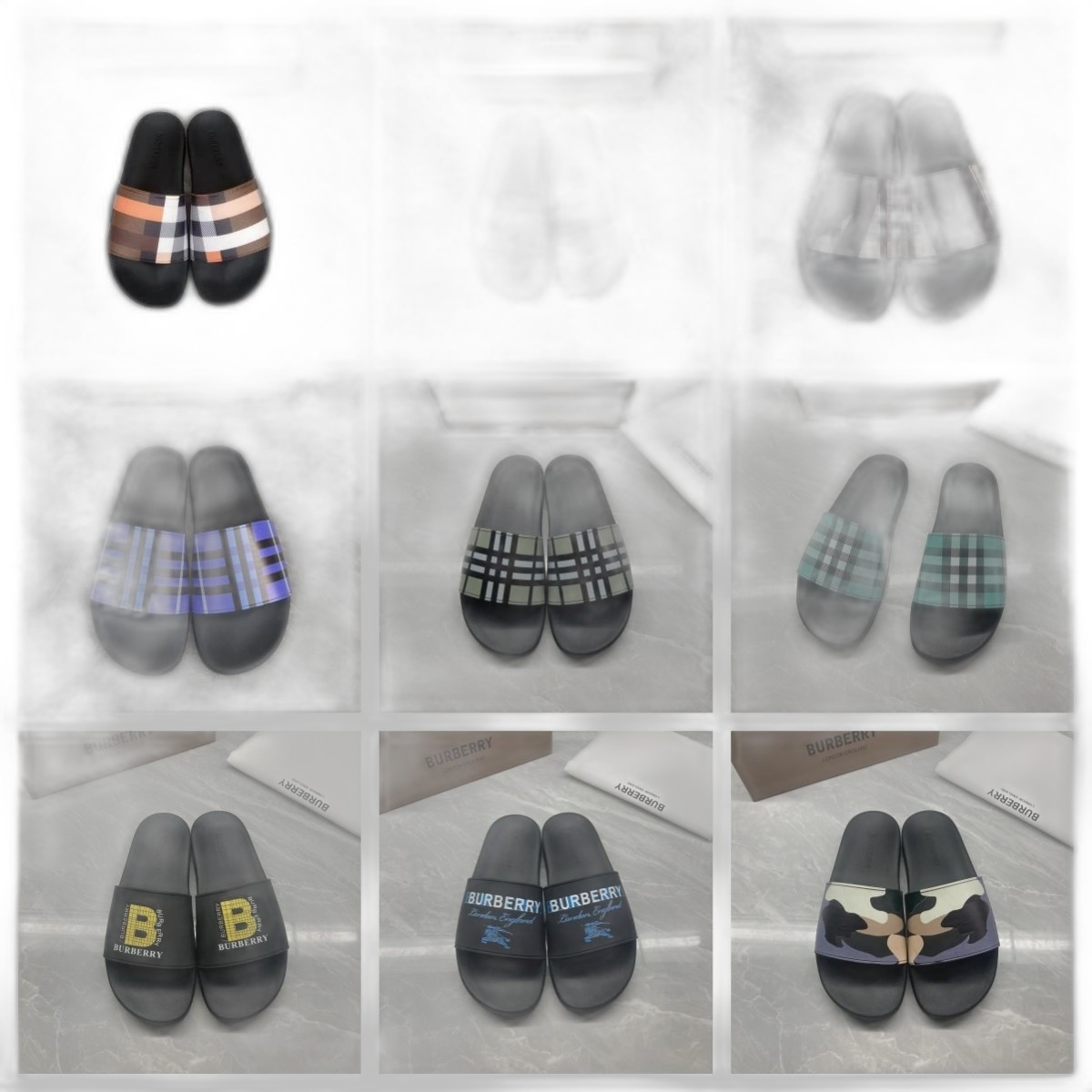 Burberry Slippers 14+ colorways [Premium Quality]
