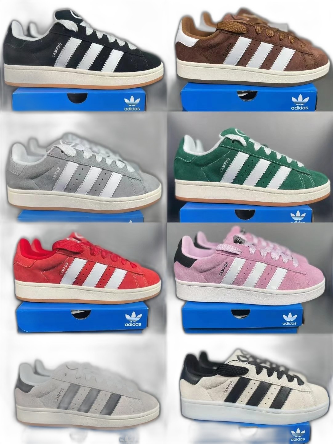 Adidas Campus 15+ colorways [Premium Quality]