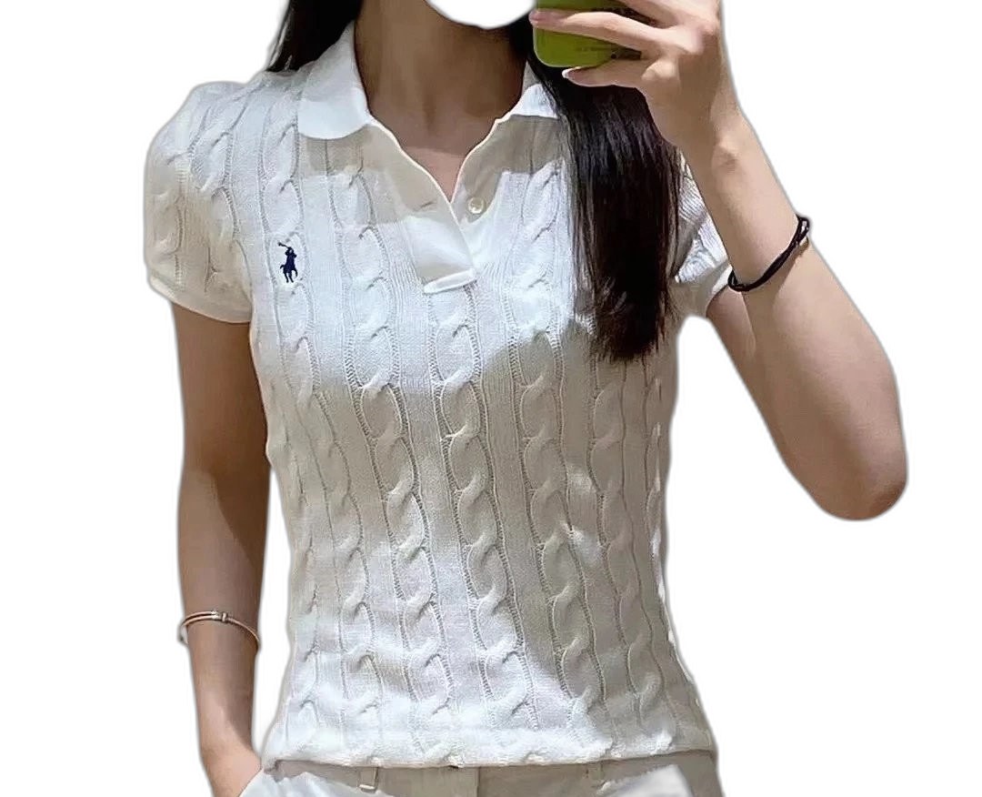 Ralph Lauren Cropped Sweater Shirt