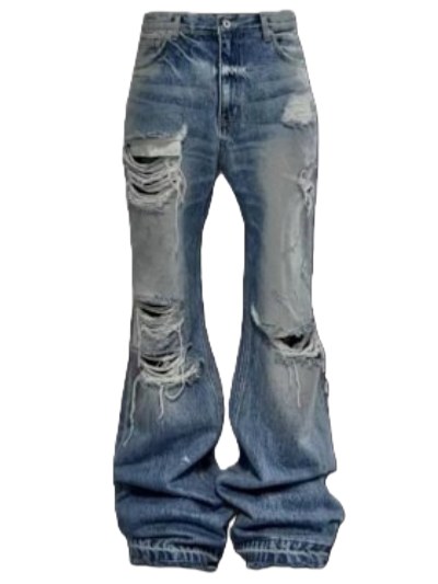 Undermycar Slashed Denim