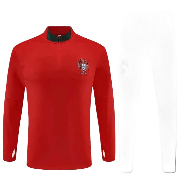 2526 season Portugal Half zip training suit set