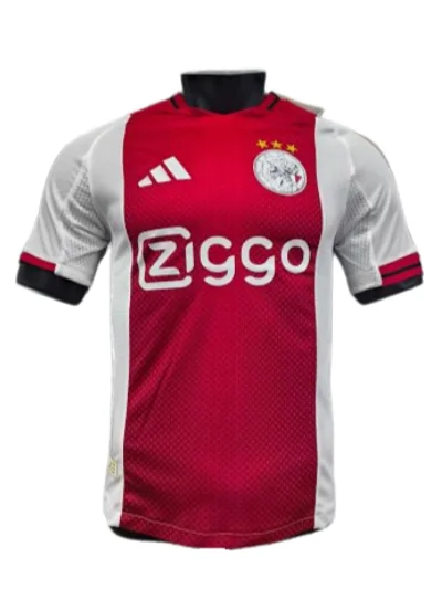 2526 Season Ajax Home Jersey Player Version