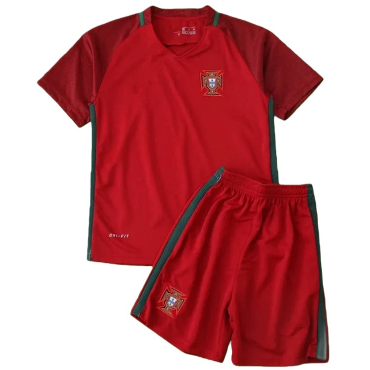 2016 season Portugal home Kids kit