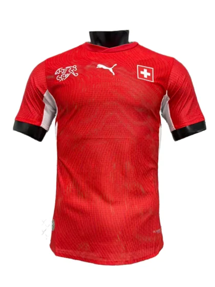 2026 World Cup Switzerland Home Jersey Player Version