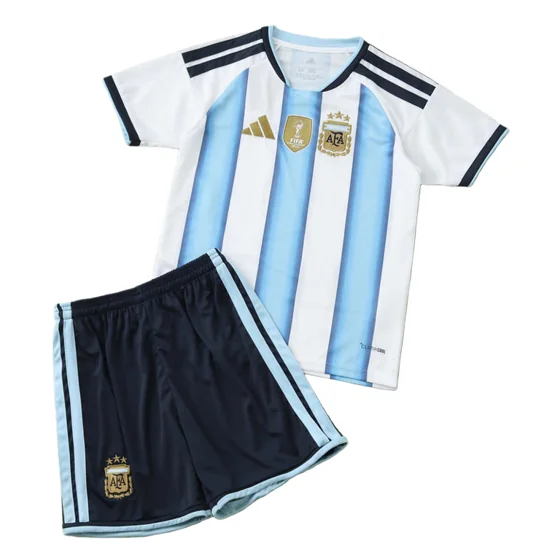 2026 FIFA World Cup Argentina home Kids kit