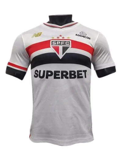 2526 Season São Paulo Home Jersey Player Version