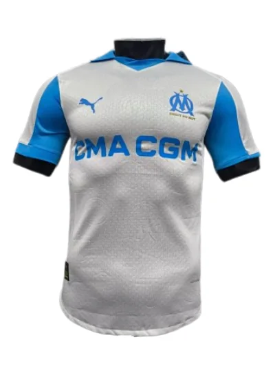 2526 Season Marseille Home Player Edition Jersey