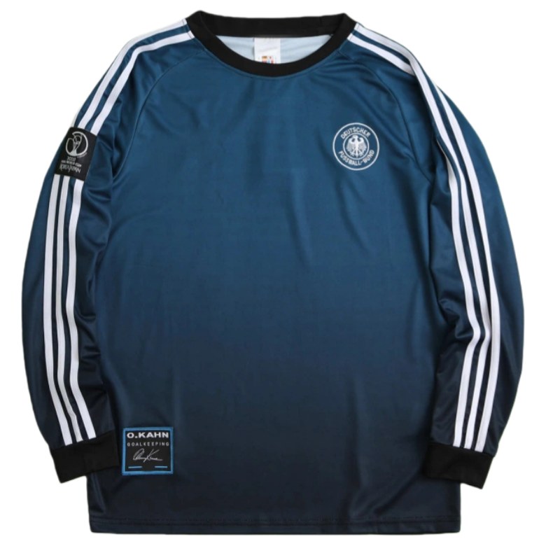 2002 season Germany goalkeeper Long sleeved retro Fan version