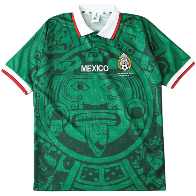 1998 season Mexico home retro Fan version