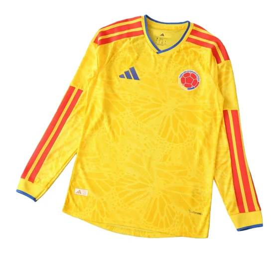 2026 FIFA World Cup Colombia home Long sleeved Player version