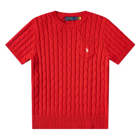 Ralph Lauren Cropped Sweater Shirt