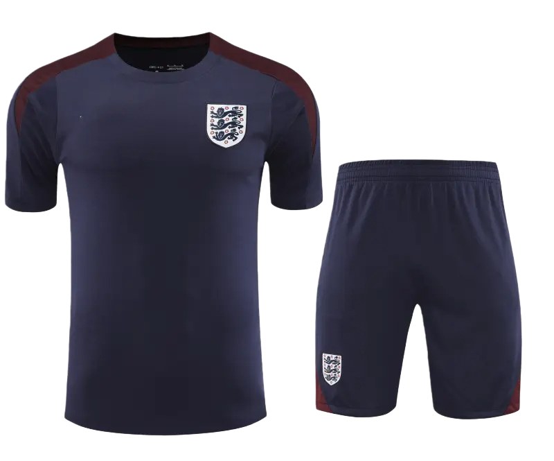 2425 England Training clothes suit Short sleeve Fan version