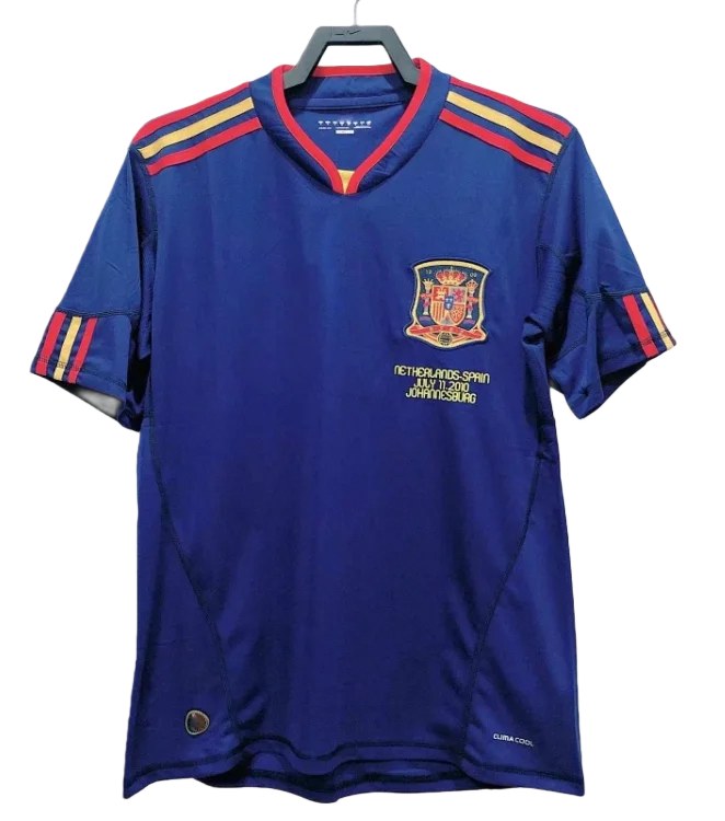 2010 season Spain away retro Fan version