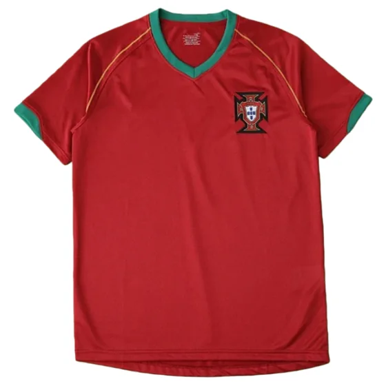 2006 season Portugal home retro Fan version