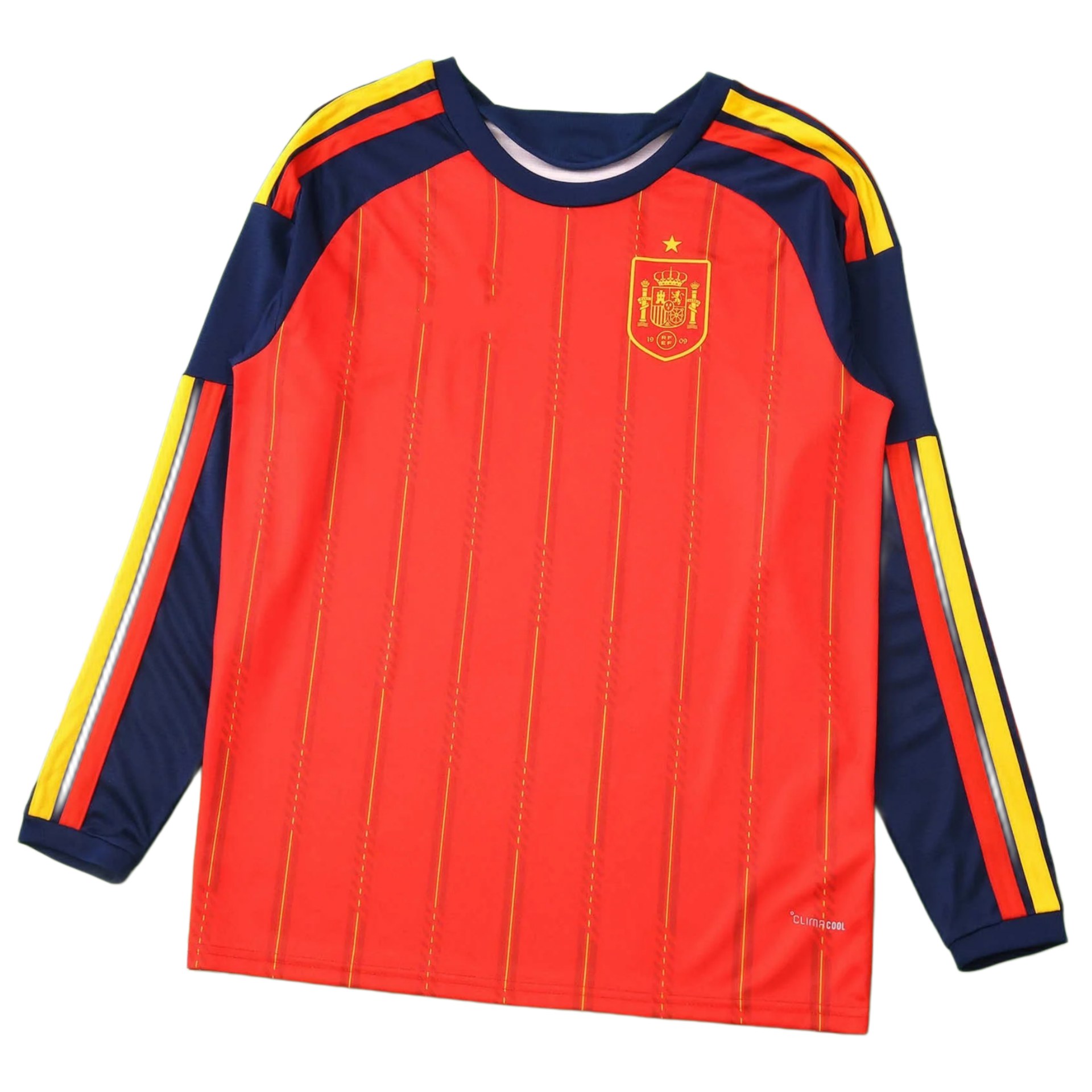 2026 FIFA World Cup Spain home Long sleeved Fan version