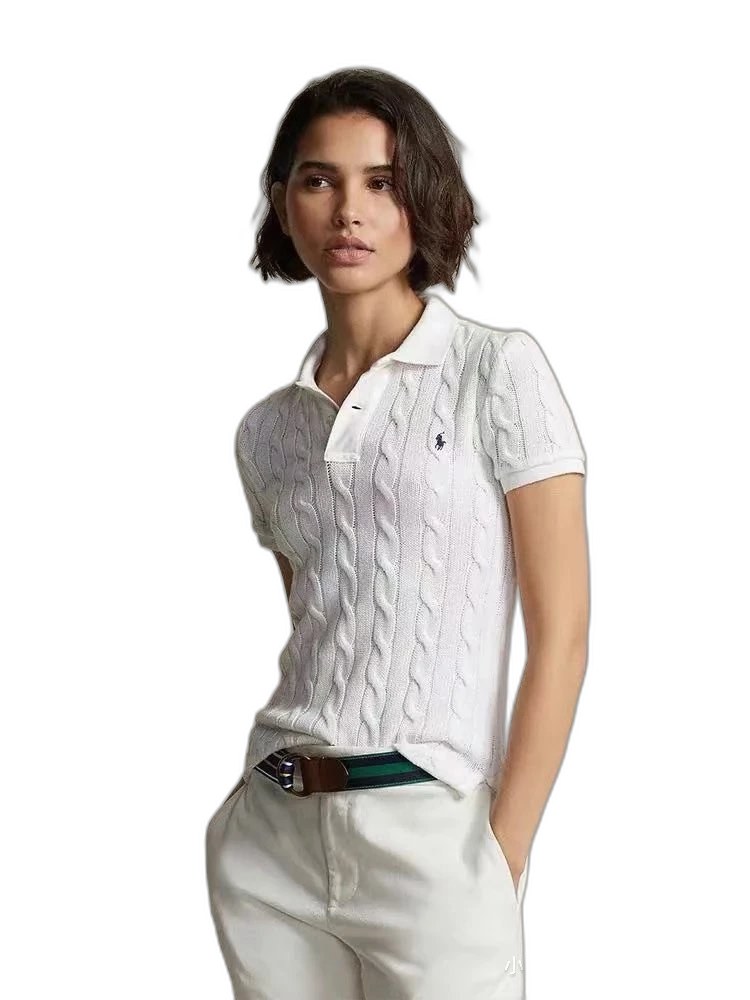 Ralph Lauren Cropped Sweater Shirt