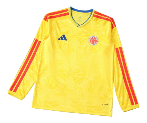 2026 FIFA World Cup Colombia home Long sleeved Fan version