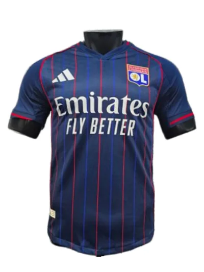 2526 Season Lyon away player version jersey