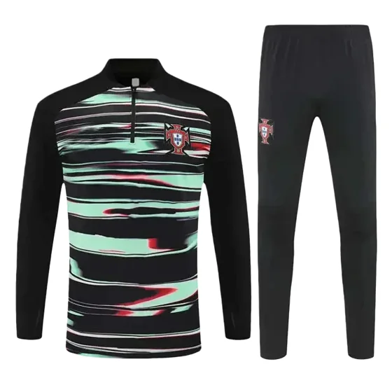 2526 season Portugal Half zip training suit set