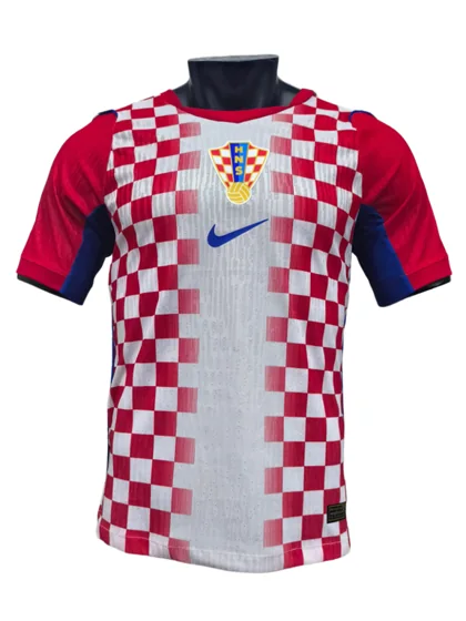 2026 World Cup Croatia Home Jersey Player Version