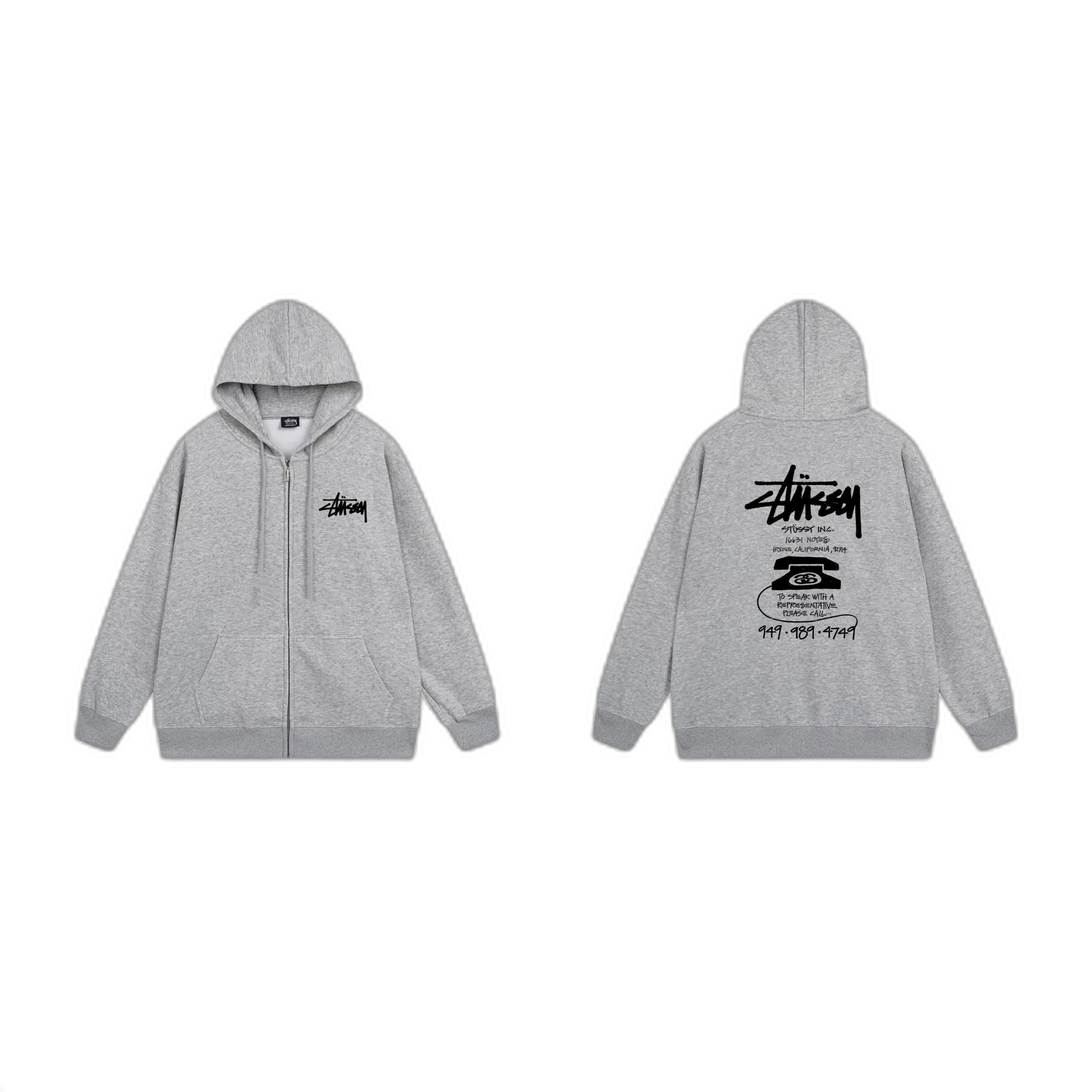 Stussy Zipper Hoodie
