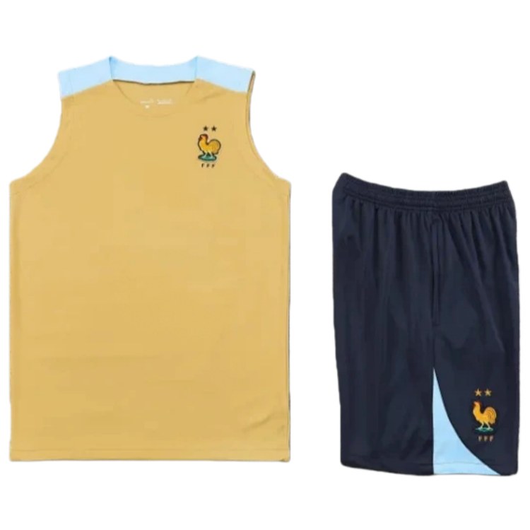 2425 France Training clothes suit vest Fan version