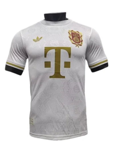 Bayern Munich 125th Anniversary White Jersey Player Edition