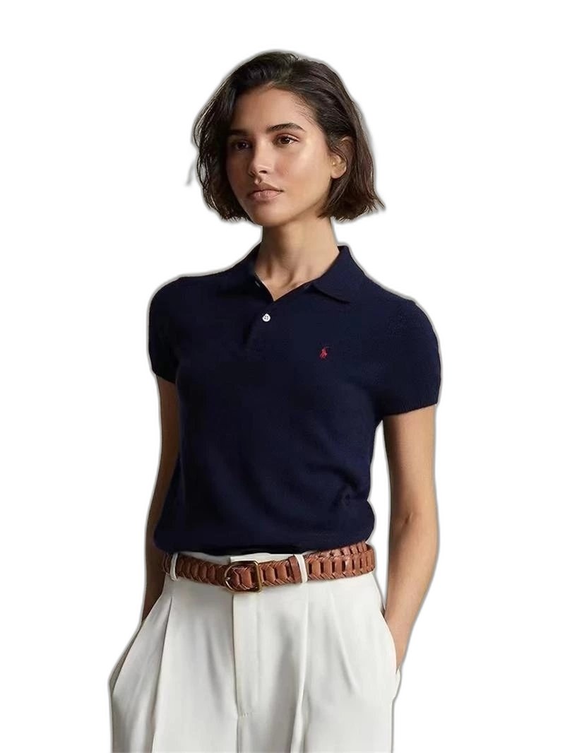 Ralph Lauren Cropped Polo Sweater