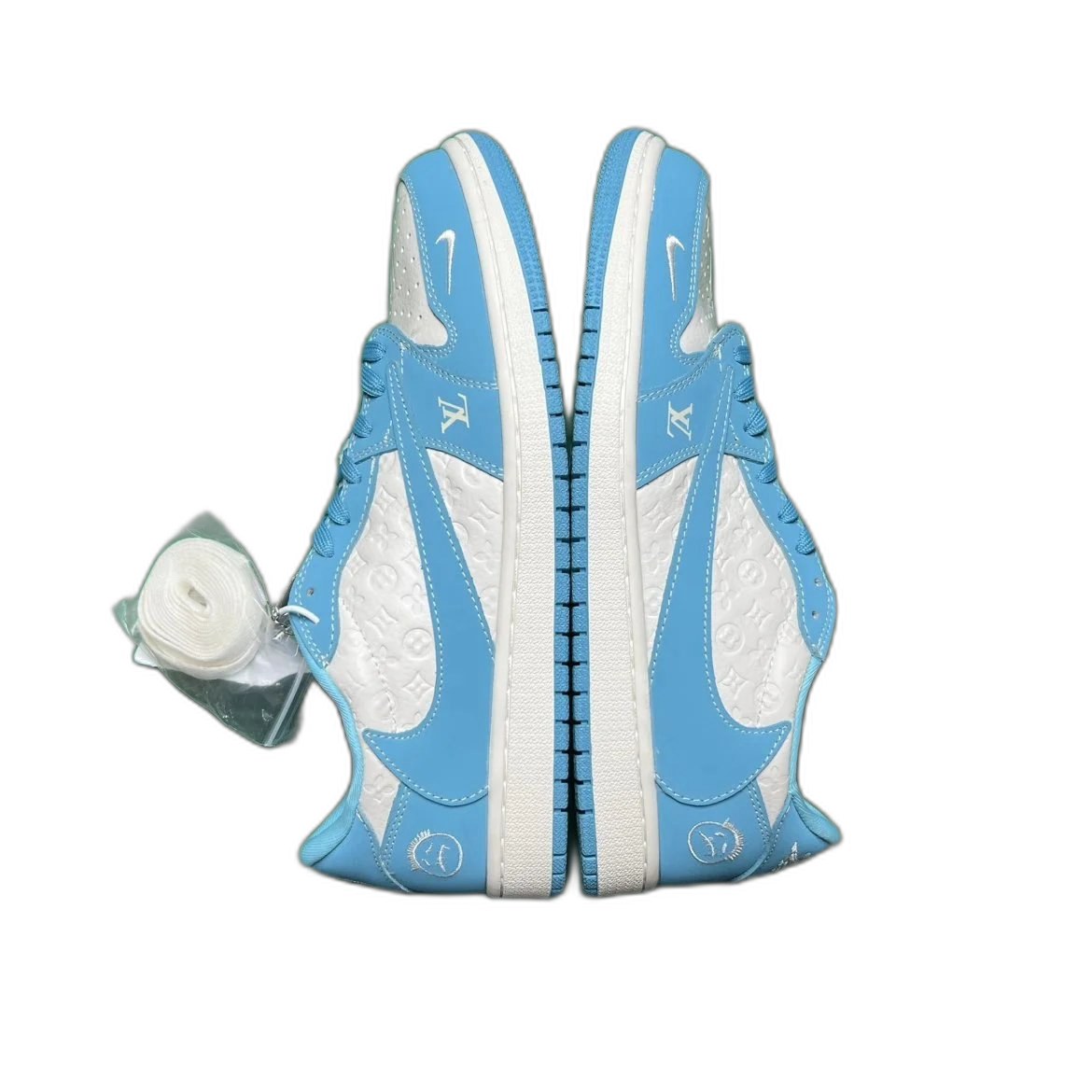 Sky Label LV Air Jordan 1 Low