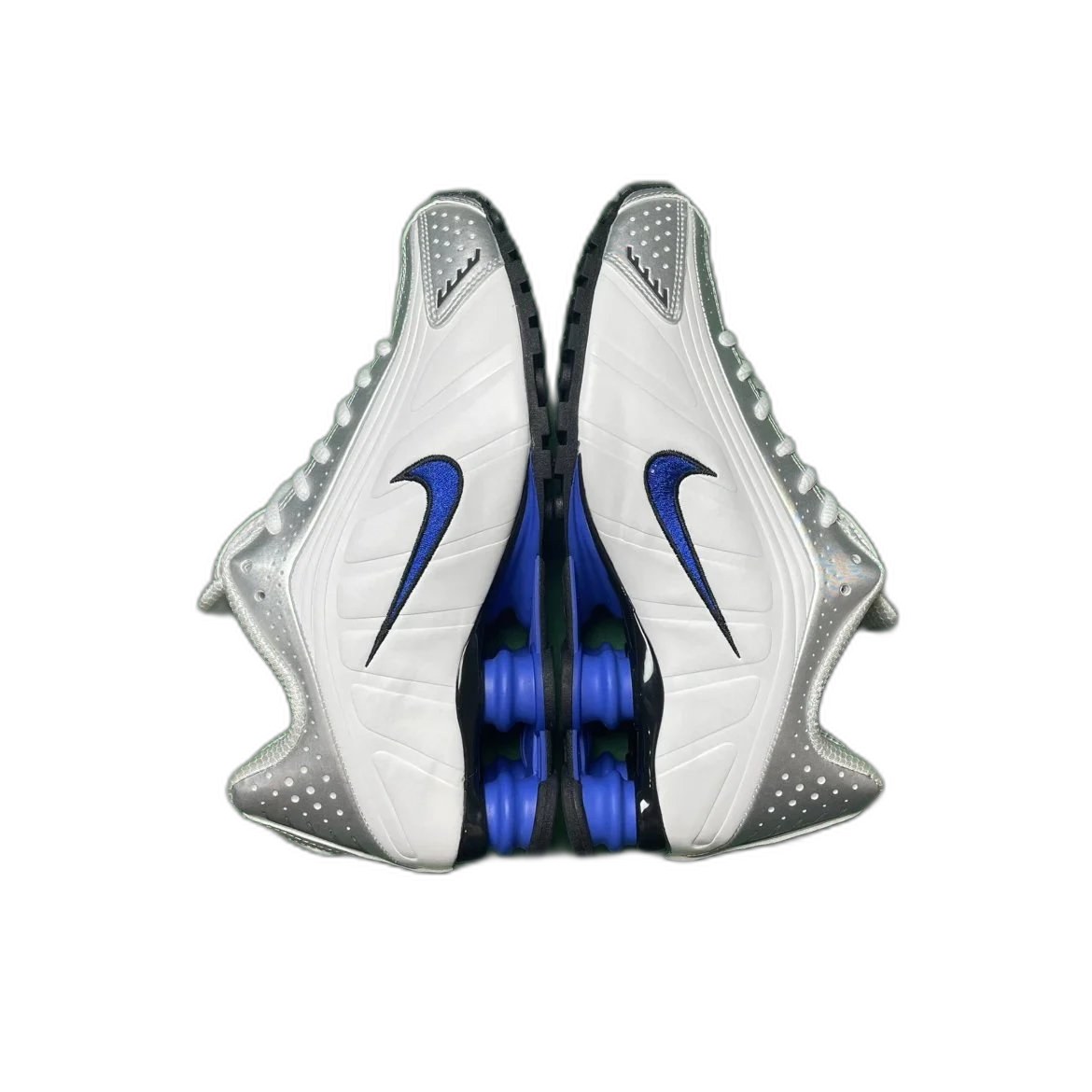 Nike Shox R4 Metallic Silver Racer